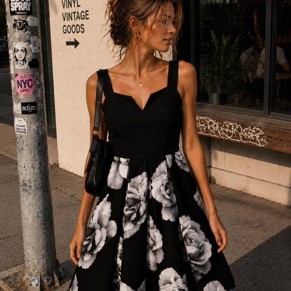 Speechless Women's Black Dress